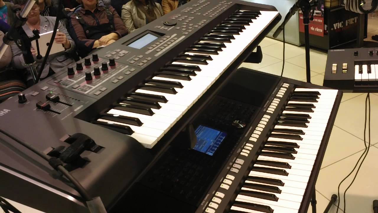 Bert Smorenburg - Yamaha PSR-S950 (Rus) Самара, Мир музыки, 16.10.13