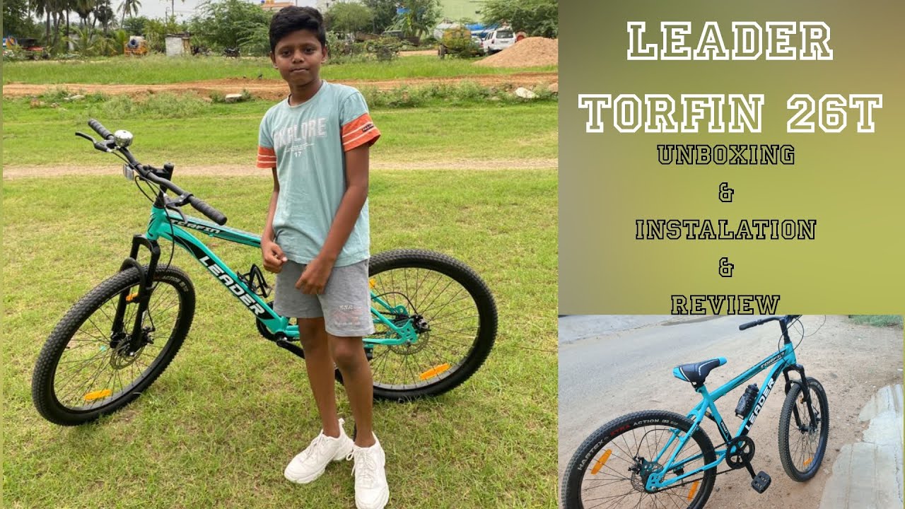 leader torfin 26t | unboxing & installation | Tamil | birthday gift | #leader #torfin