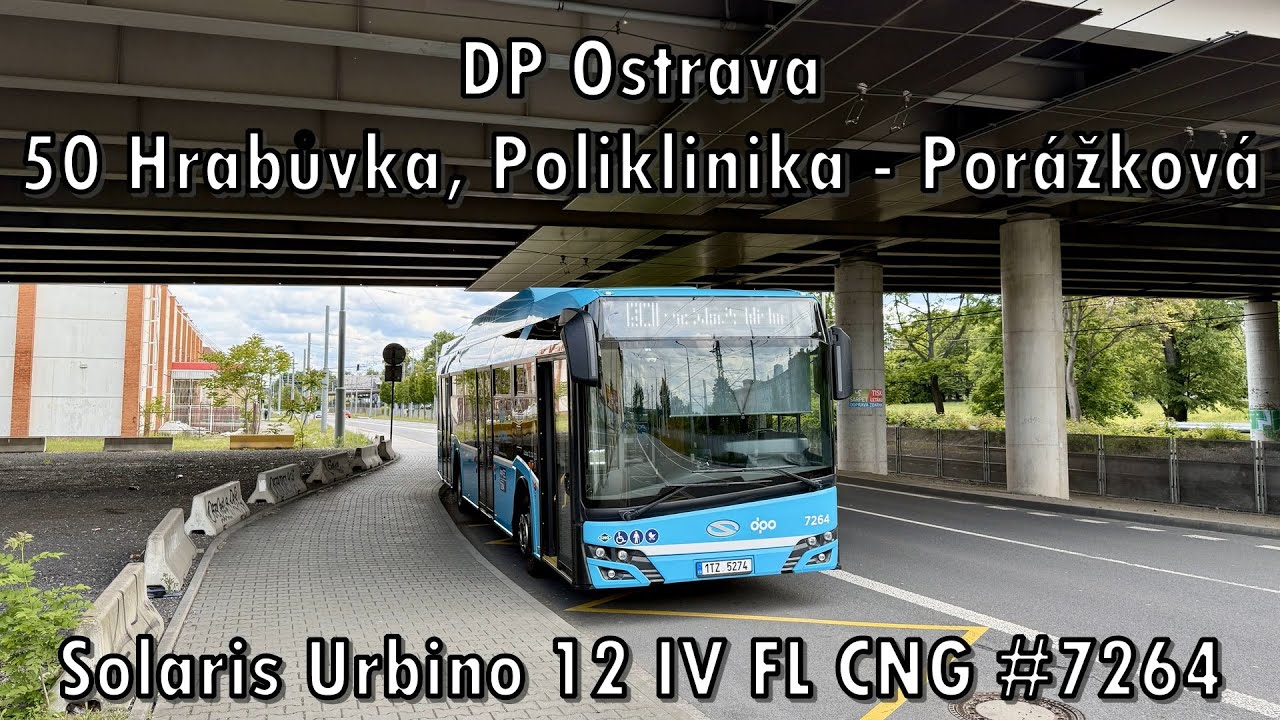 DP Ostrava - linka 50, Solaris Urbino 12 IV FL CNG #7264