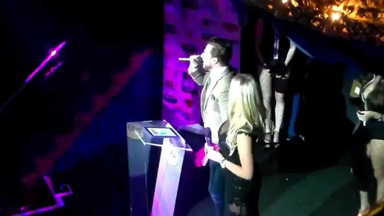 Kaz can't get on the stage! The Paul Raymond Awards!