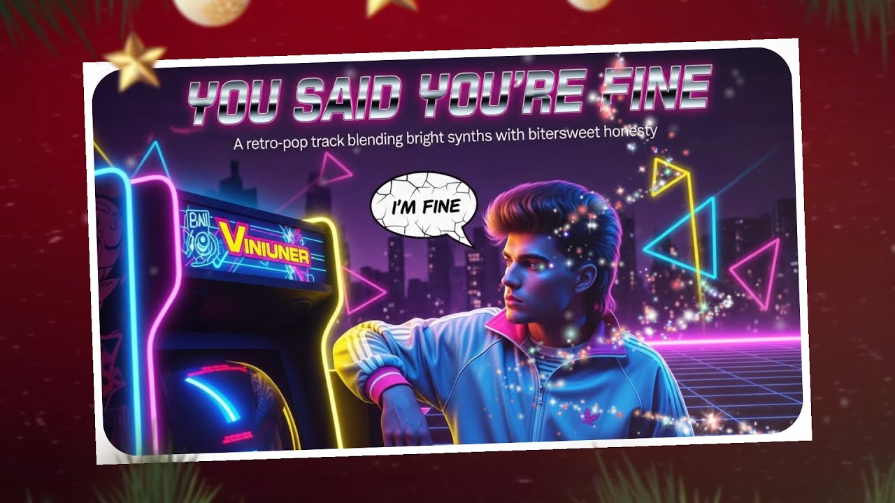 You Said You're Fine | Retro Pop | 80s Bright Heartbreak #RetroPop #80sPop #CityPop