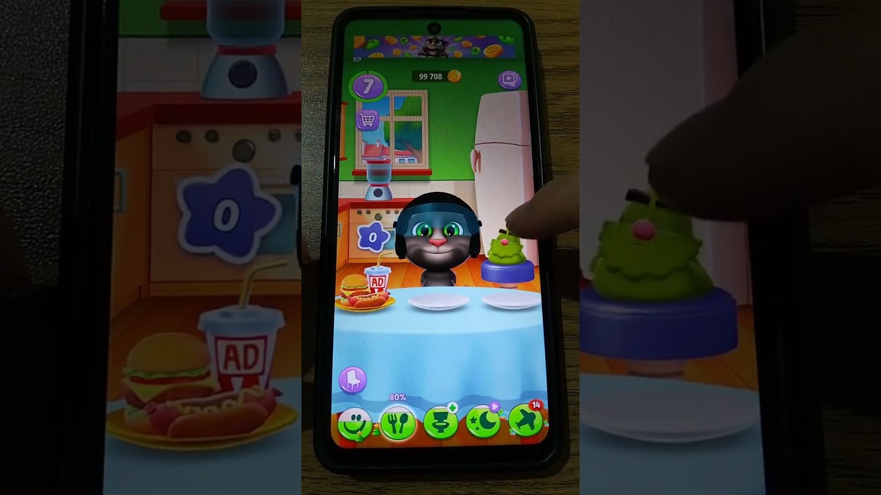 Talking Tom,Help Me Tricky Story,MyAngela,Talking Juan,Talking Pierre,Cat Runner,Pou,My Tom