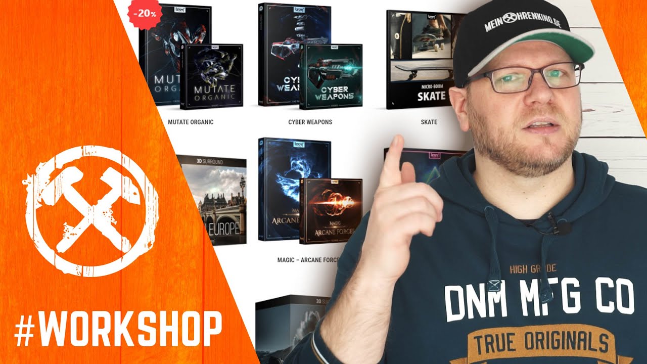 Meine Top 10 Sound-Libraries kurz vorgestellt - kostenlos & royalty free!