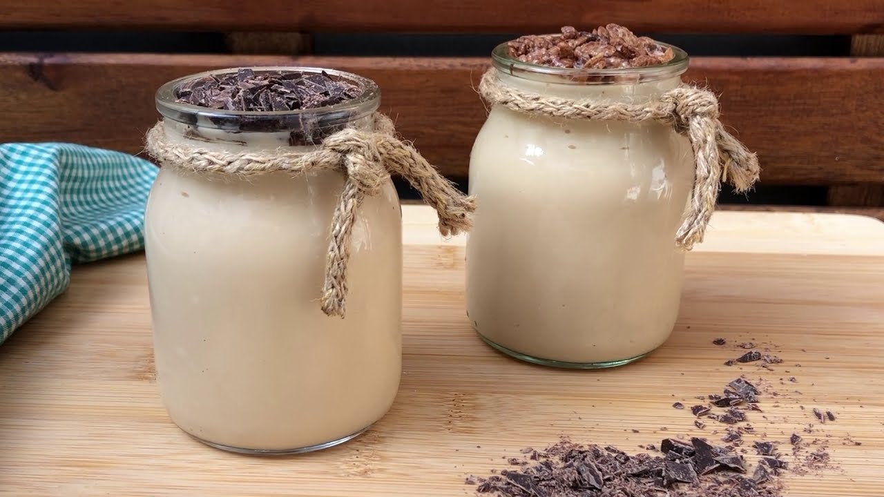 Postre SERENITO casero de DULCE de LECHE | Sólo 4 INGREDIENTES 🤫