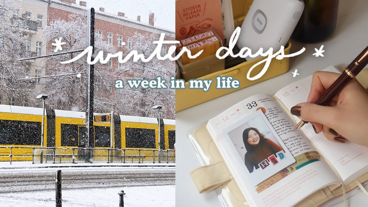 Winter in Berlin ❄️ creative side quests & rest days | Abbey Sy