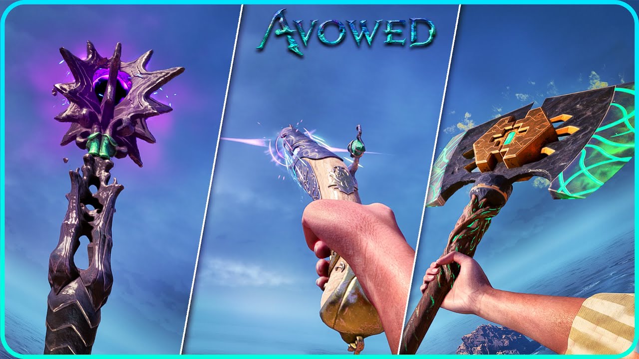 All Weapons Showcase Avowed