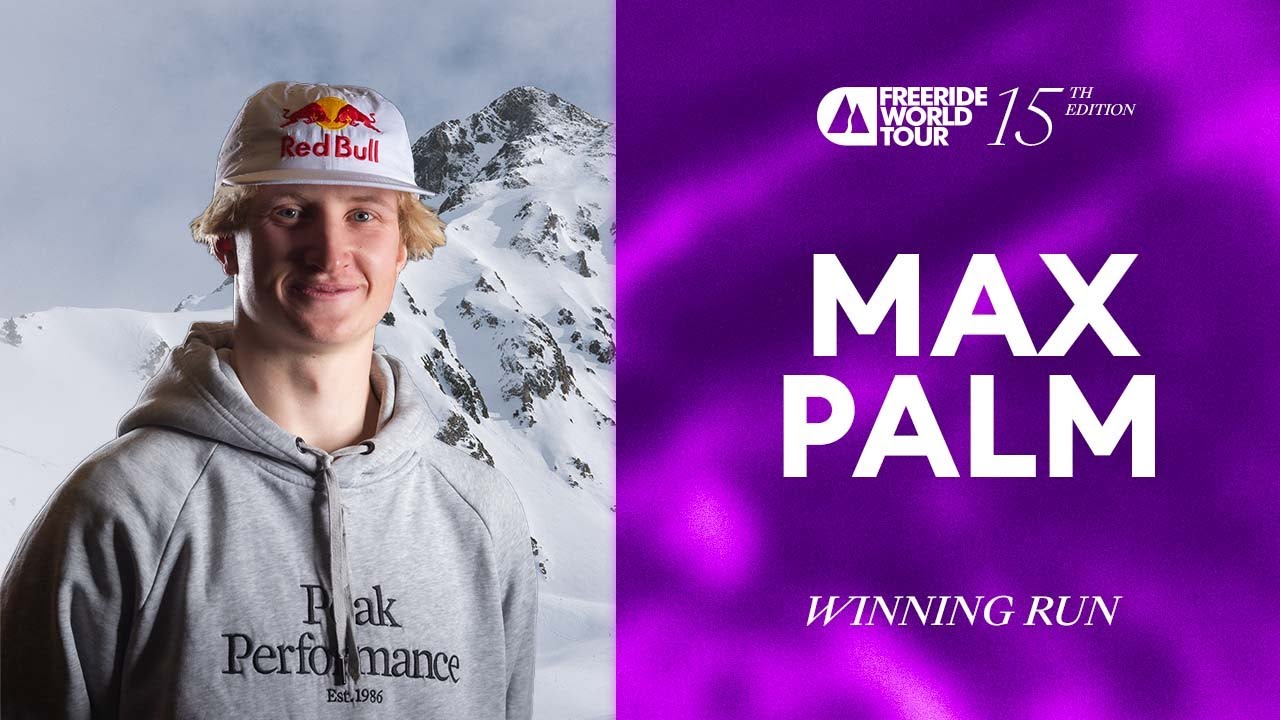 Первое двойное сальто назад на Freeride World Tour I, победный заезд Макса Палма