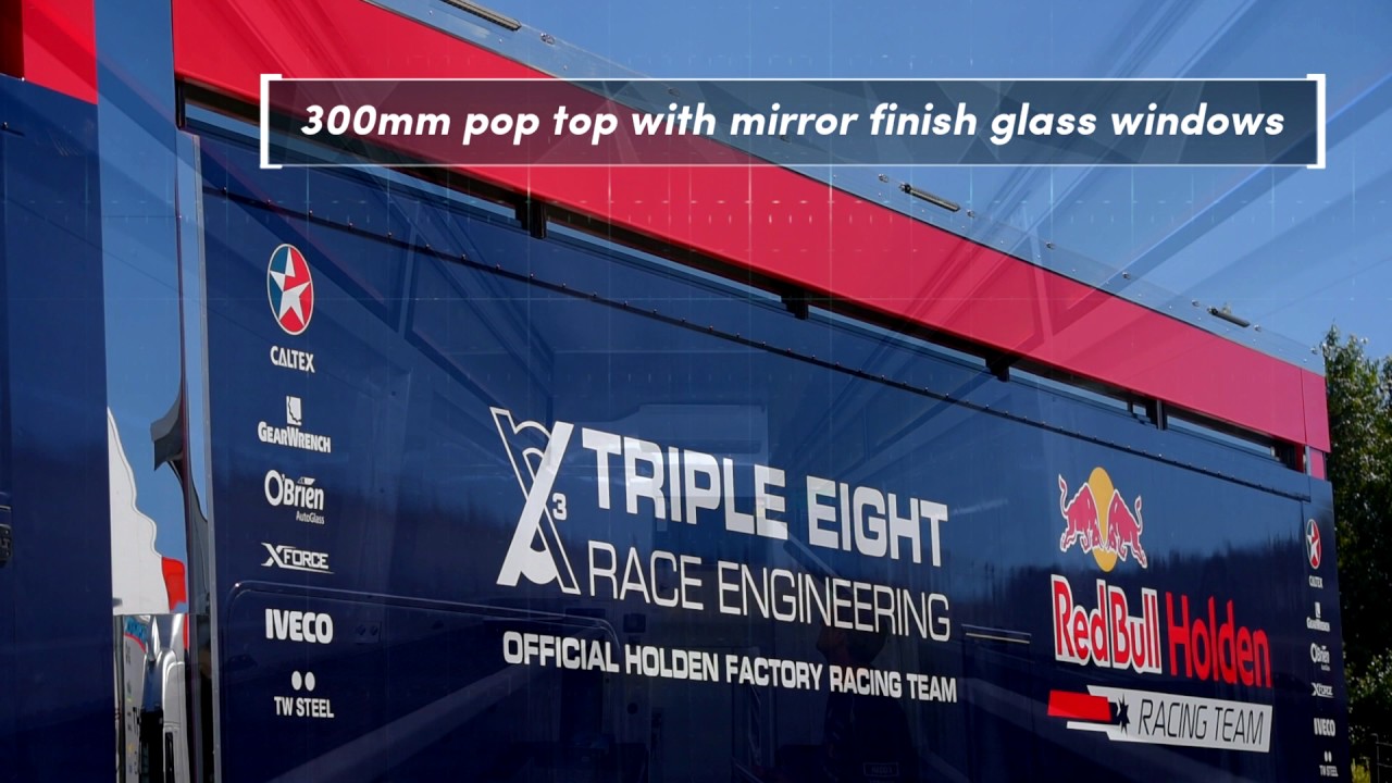 Red Bull Holden Racing Team Transporter Functionality