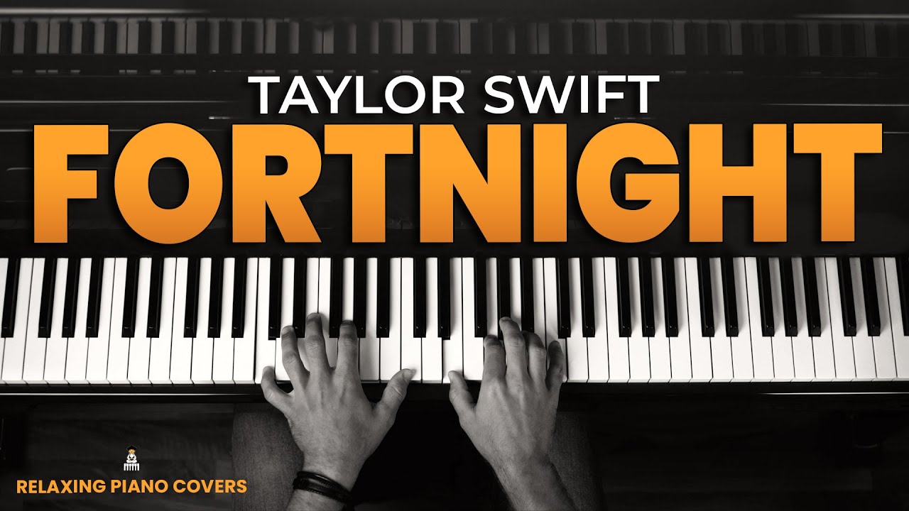 Taylor Swift - Fortnight (Piano Tutorial With SHEET MUSIC)