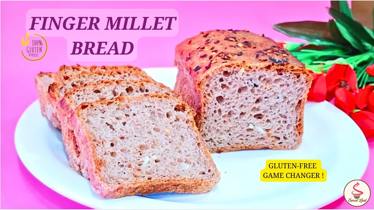FINGER MILLET RAGI BREAD | GLUTEN FREE | GAME CHANGER EGGLESS RECIPE