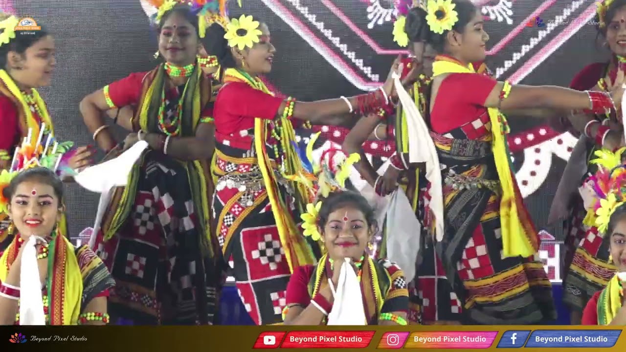 Sambalpuri Dance By STD-VI & VII Girls | Aryan Public School - 26TH Annual Day Celebrations 2025