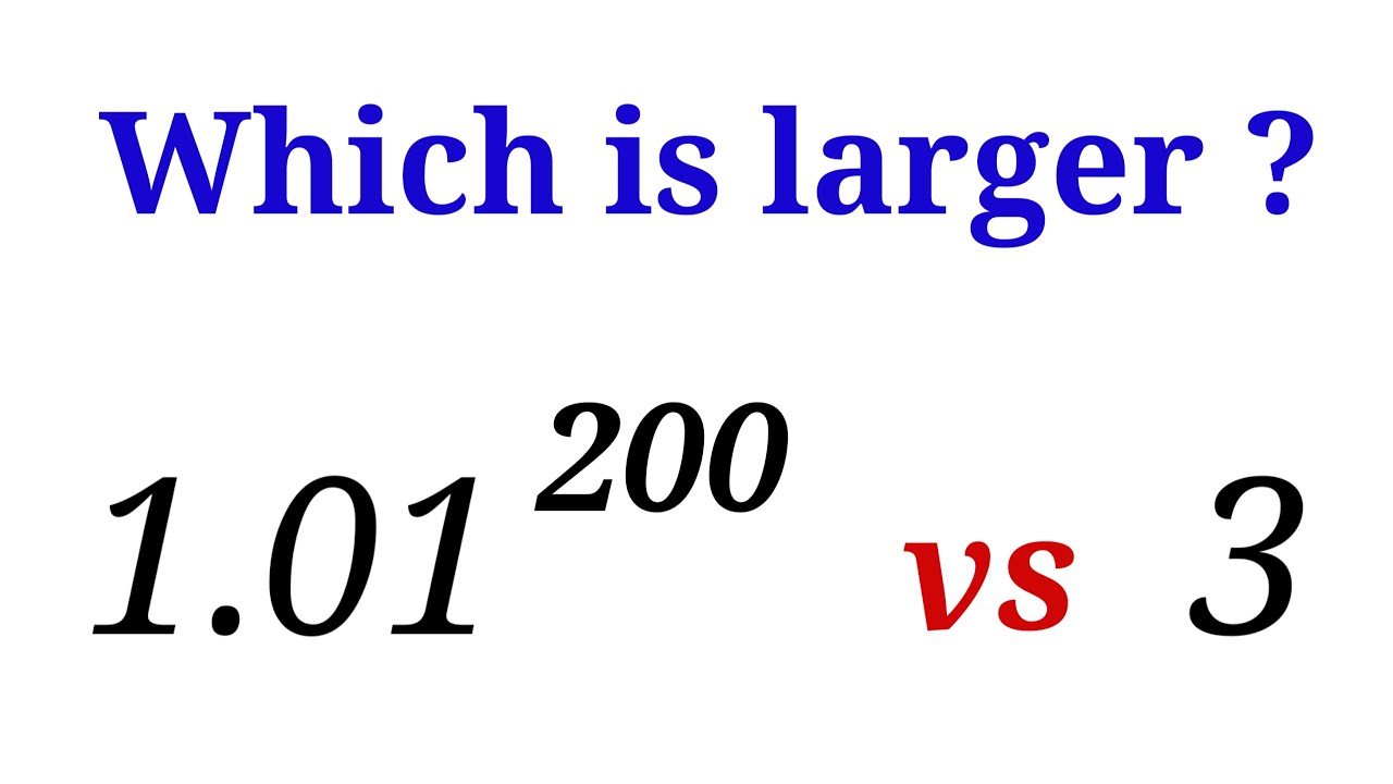 Which Is Larger? | Nice Maths Question｜Use this method and solve it quickly!