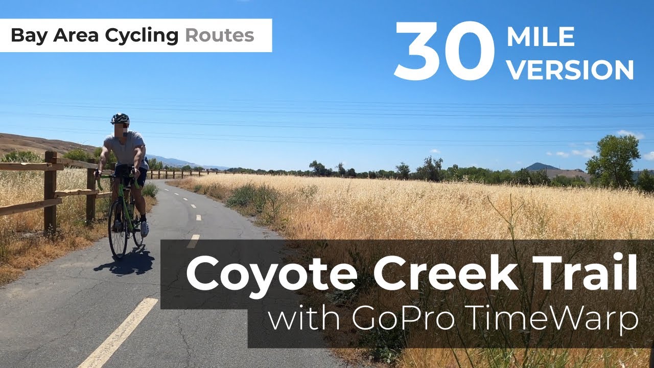 Bike Coyote Creek Trail (full 30 mile version)