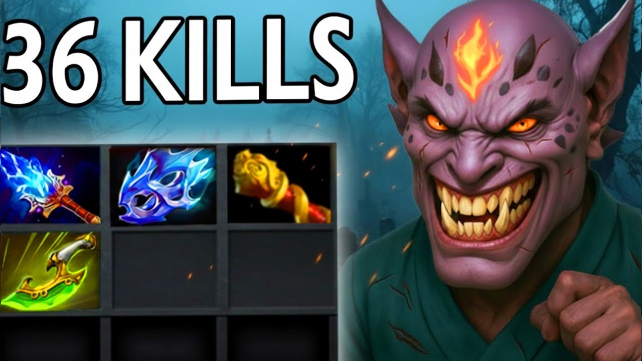 36 KILLS LION MID BUILD 🔥 | One Finger = One Kill