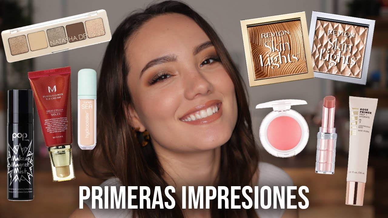 PROBANDO MAQUILLAJE NUEVO - Primeras Impresiones | Alejandra Otero
