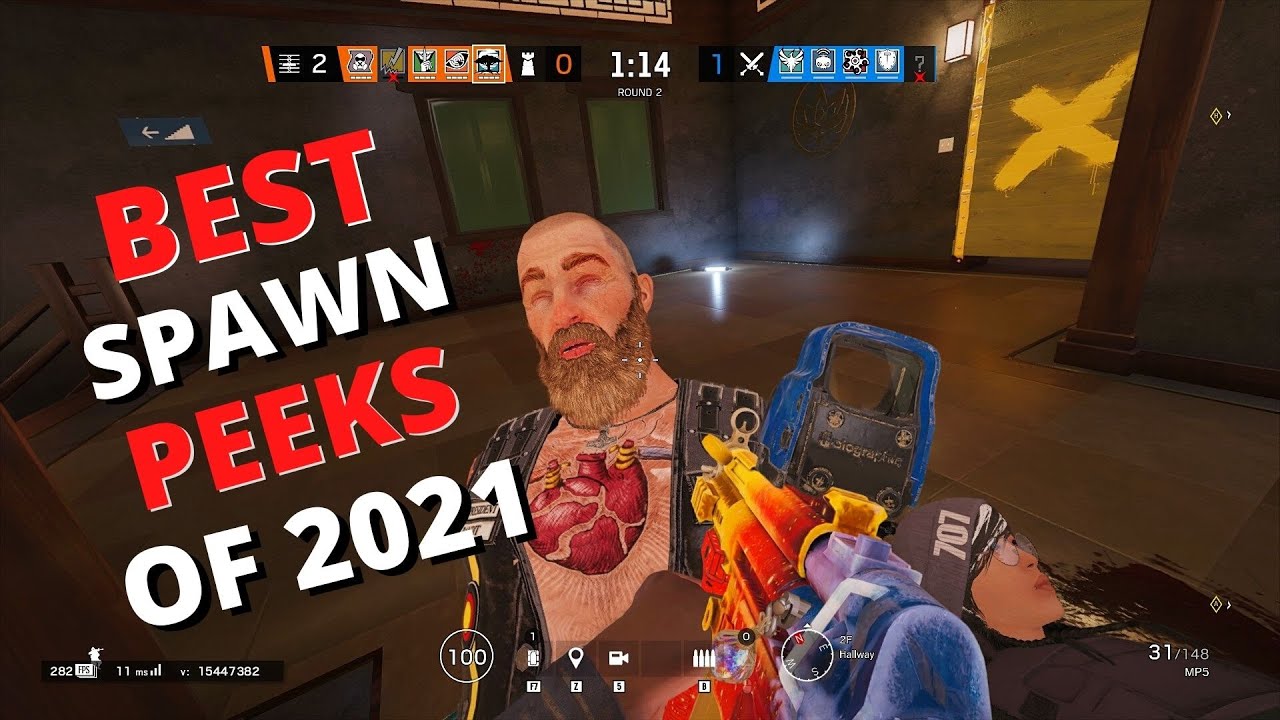 THE BEST SPAWNPEEK SPOTS OF 2021!! - Rainbow Six Siege!!