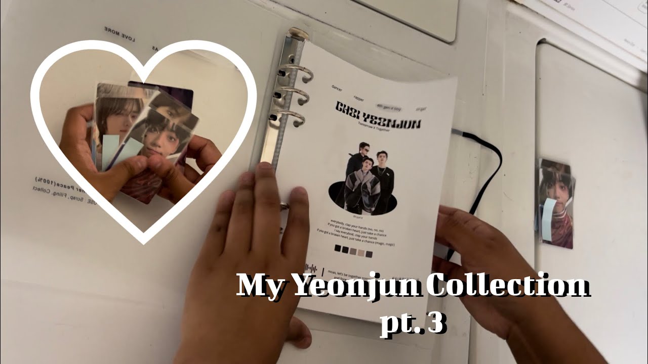 My Yeonjun Collection Pt.3 (packaging trades 💌)