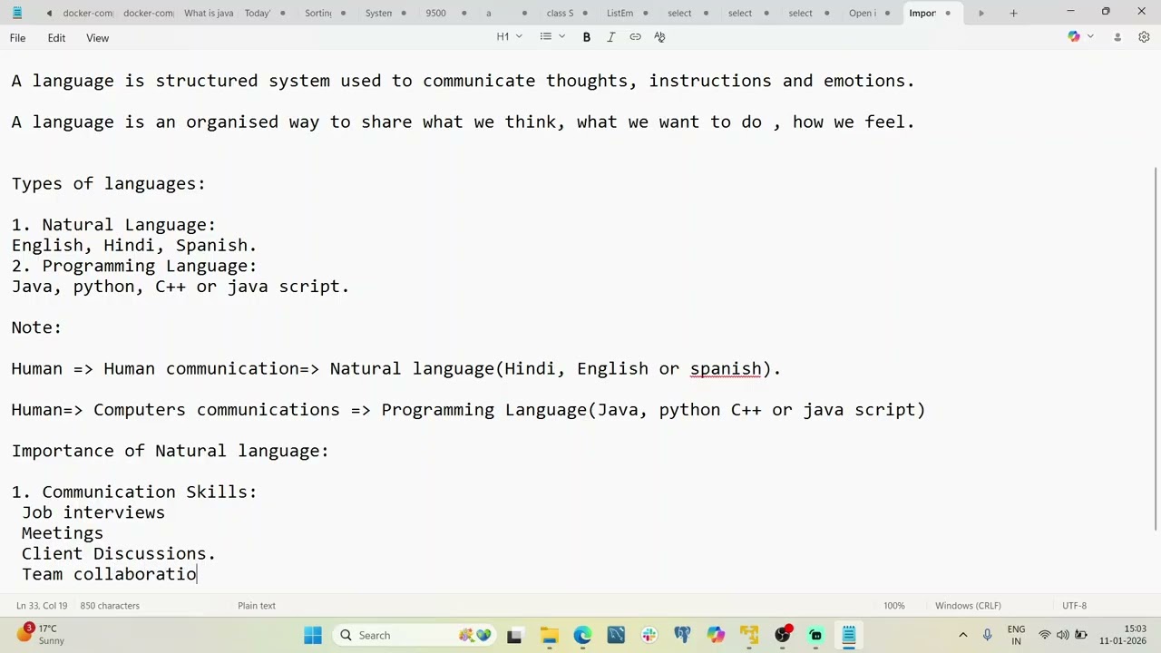 What Is a Language? | Natural vs Programming Languages Explained for Beginners