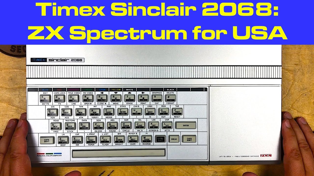 ZX Spectrum for USA: Timex Sinclair 2068 / BASIC Type-In