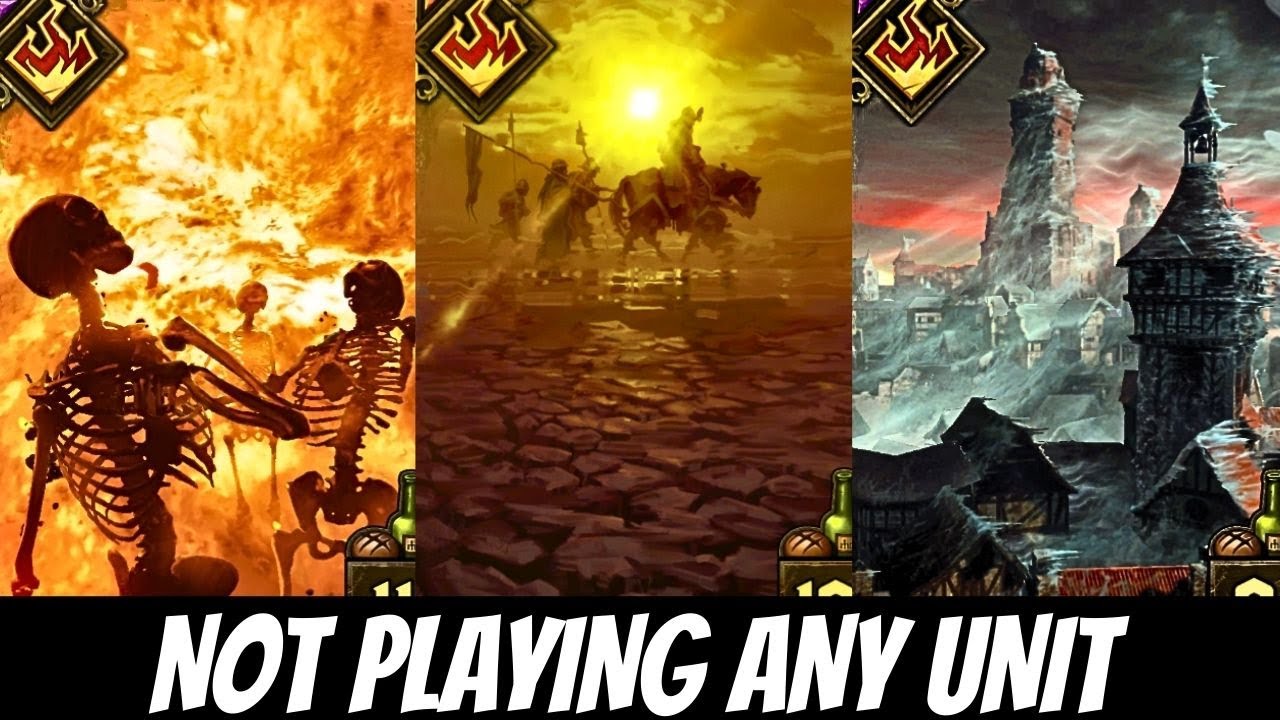 GWENT: Unit-less Toxicity | NR Faction Deck