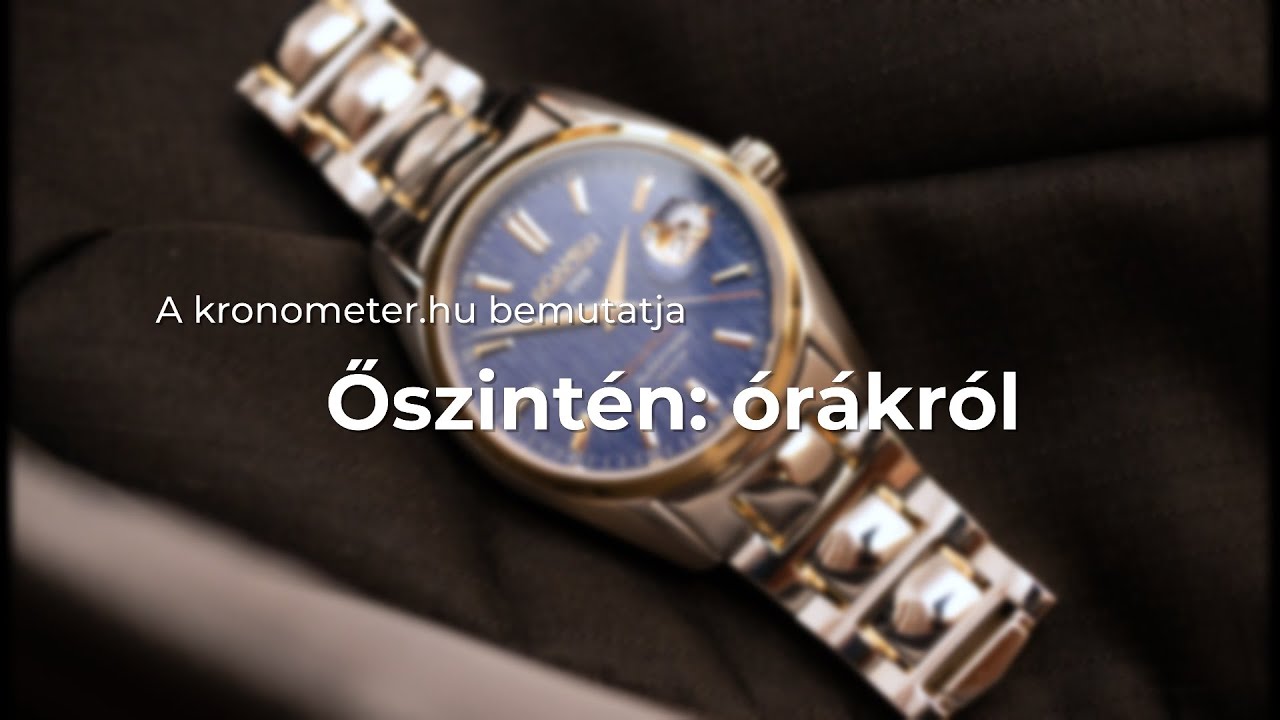 Volfrám-karbid szíjas Roamer Searock & magyar Evolvens óraforgató I Őszintén: Órákról