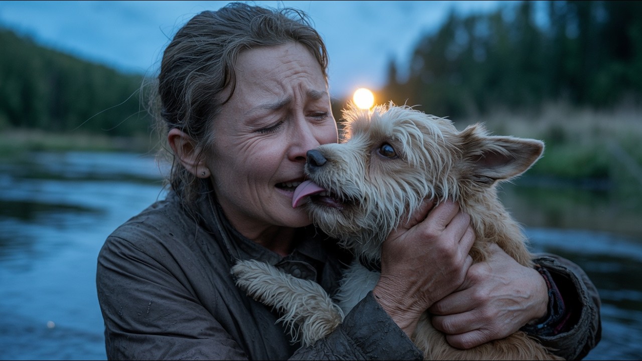 An 80-Year Old Women Saved by the Dog She Once Rescued🦮#goldenretrieverpuppy #emotionalanimalstory