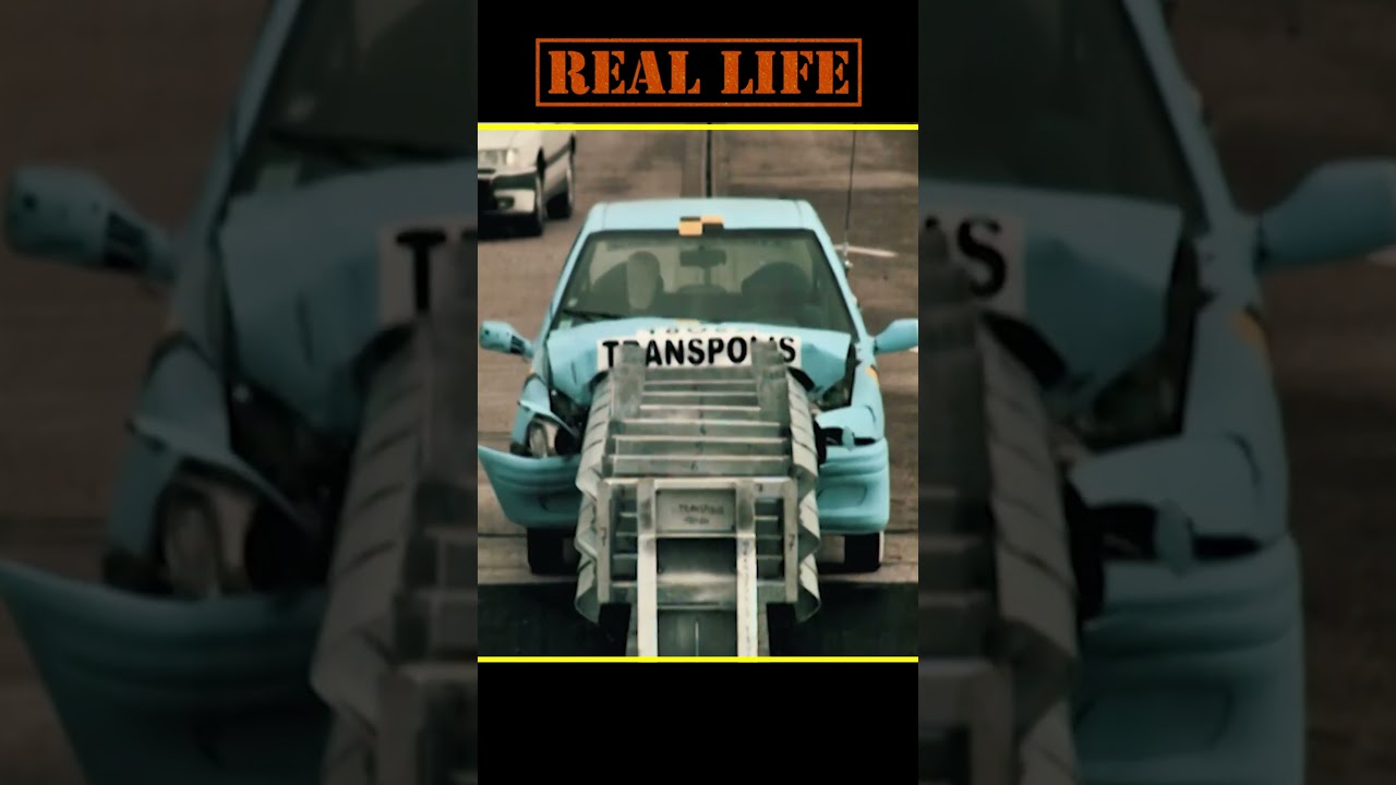 GTA 5 vs Real Life - Crash Cushions Comparison