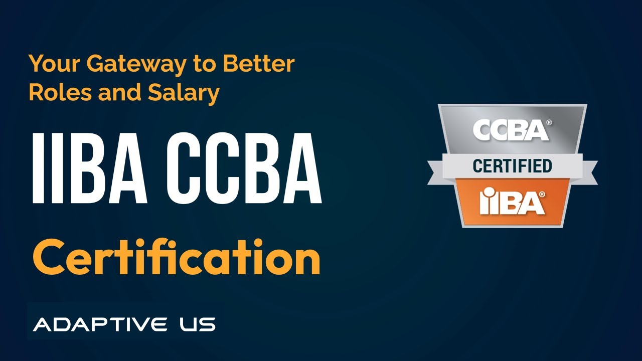 CCBA Certification Guide 2025 | Eligibility, Exam Tips & Career Benefits | Adaptive US