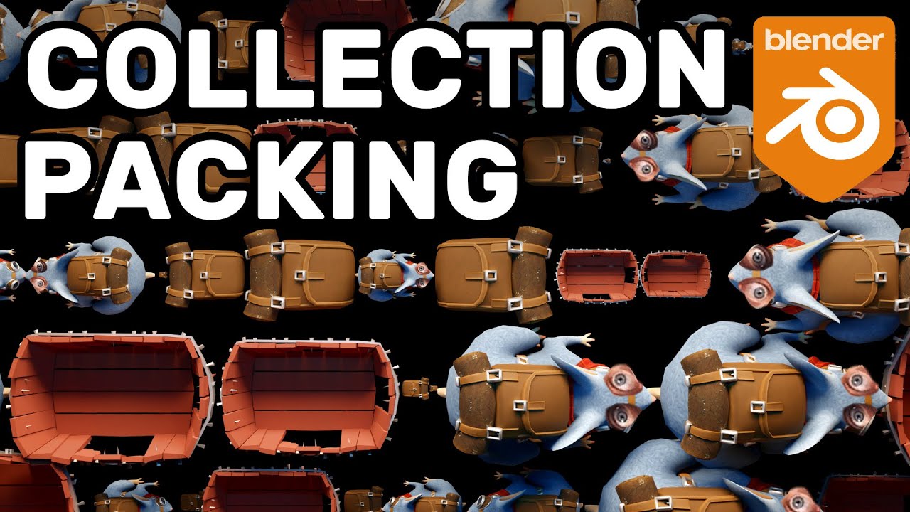 Packing Collection Objects - Geometry Nodes Tutorial