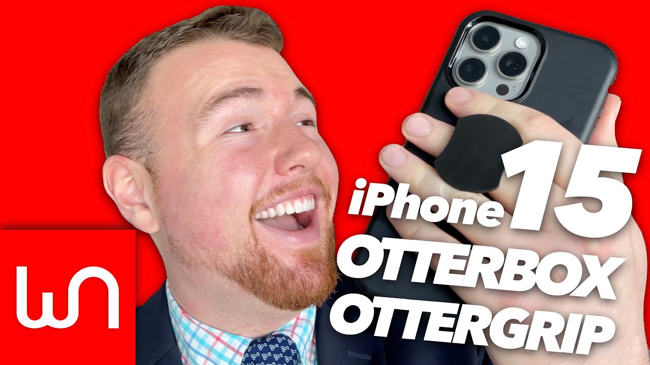 Распаковка чехла OtterBox OtterGrip Symmetry для iPhone 15 Pro Max!