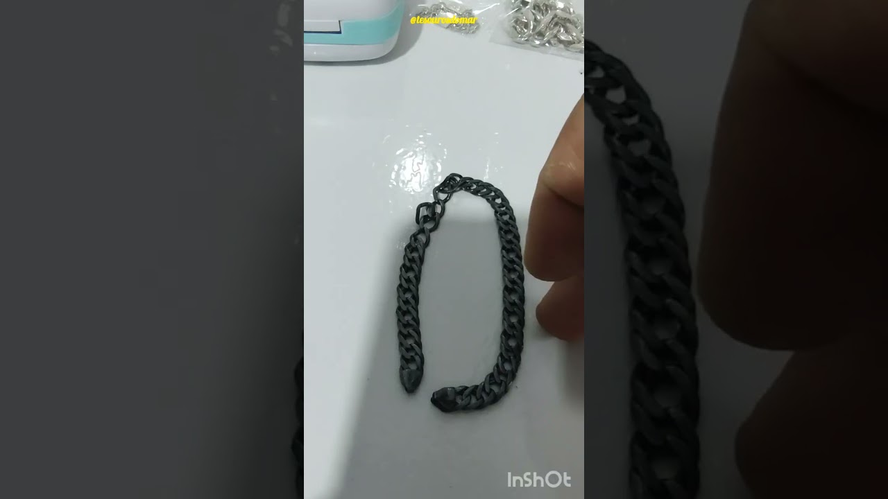 Assista essa incrível transformação  de uma Pulseira em Prata 925