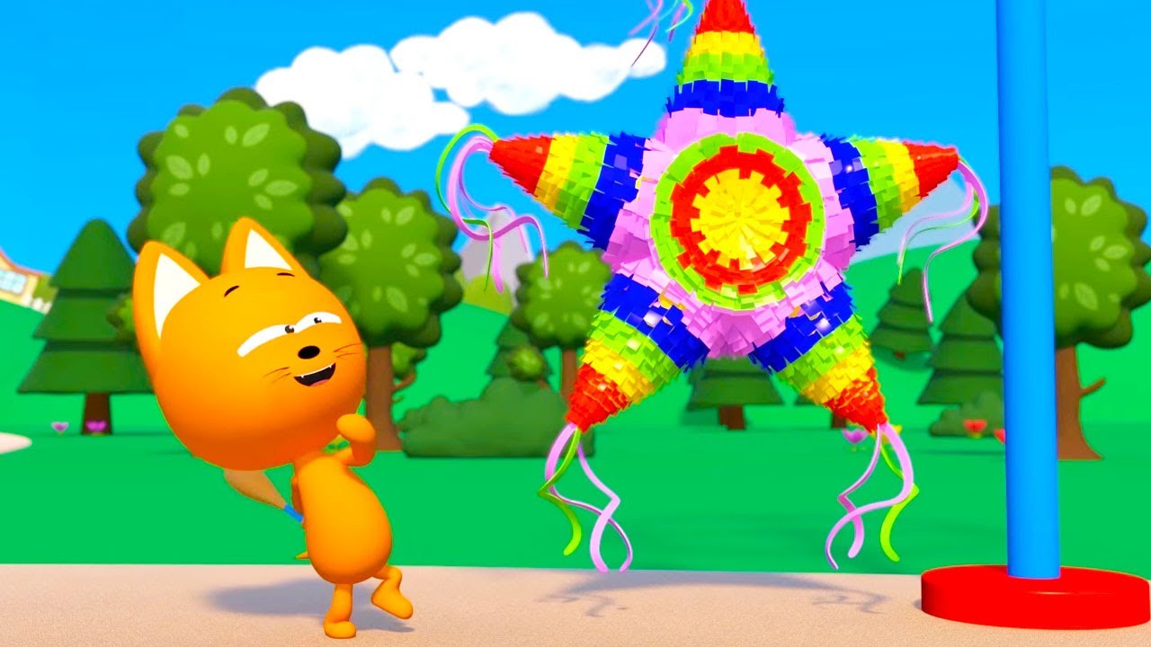 Learning Colors and numbers with Meow Meow Kitty 😸 Nursery Games Part 1