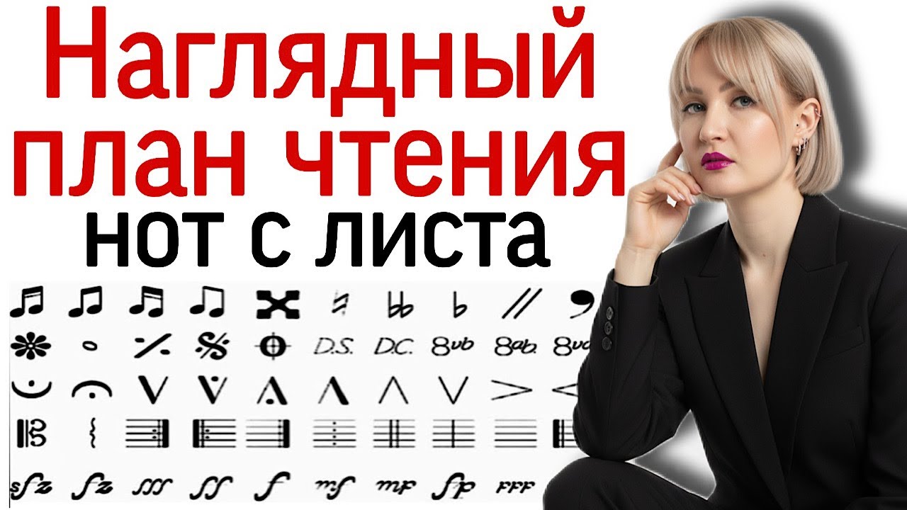 План чтения нот с листа для начинающих. Методика чтения нот с листа на скорость.