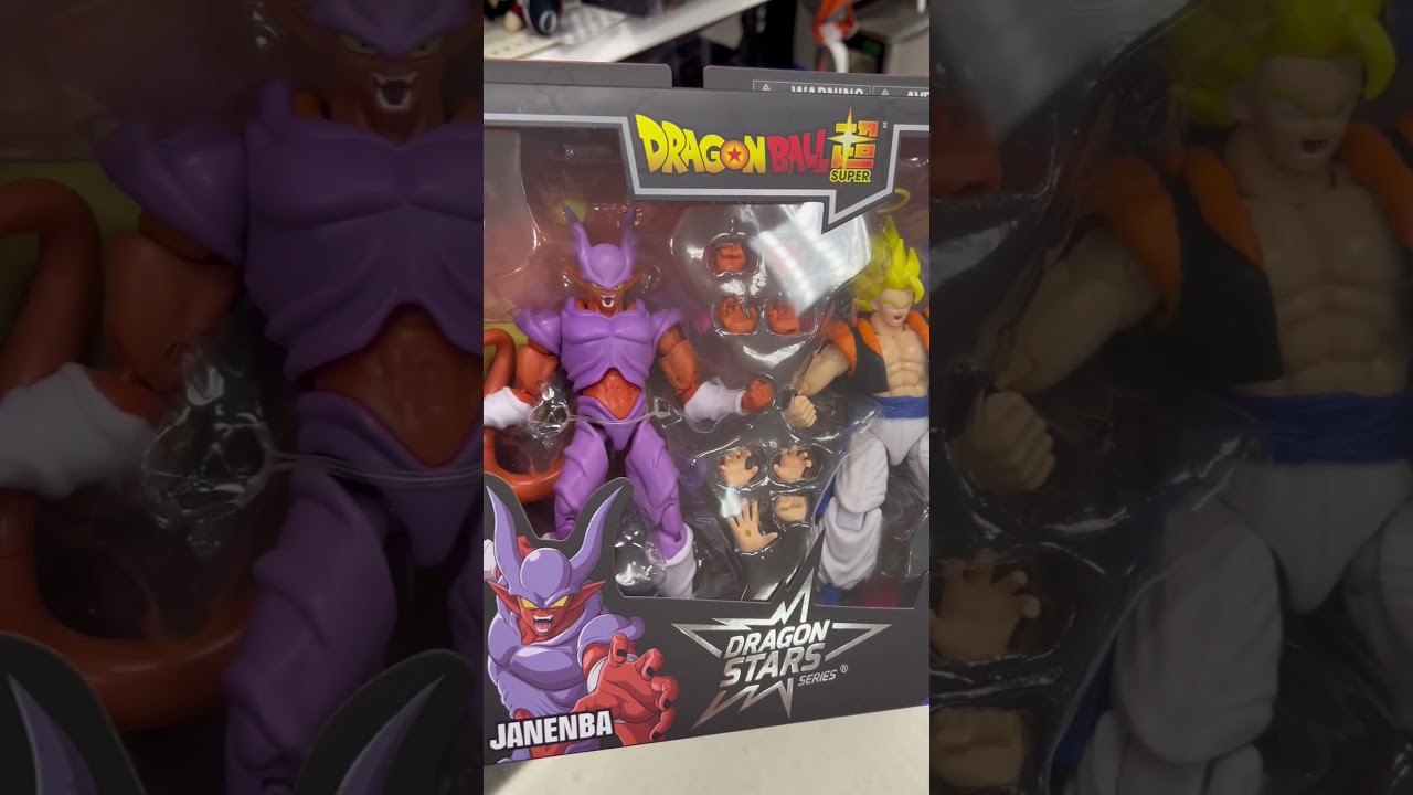 Dragon Ball Super Dragon Stars Series Janenba VS Super Saiyan Gogeta Action Figures