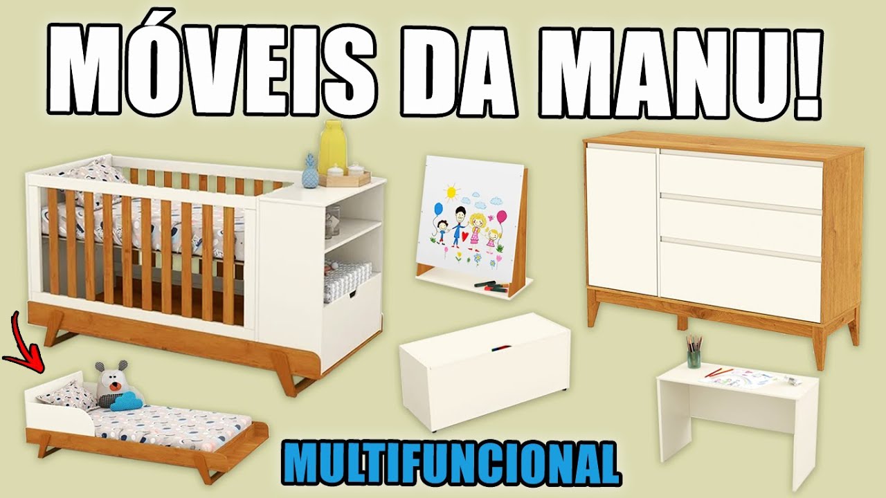 BERÇO MAXX MATIC|CÔMODA NATURE CLEAN C/ PORTA / ECO WOOD|DAIANE SCIUNITTI