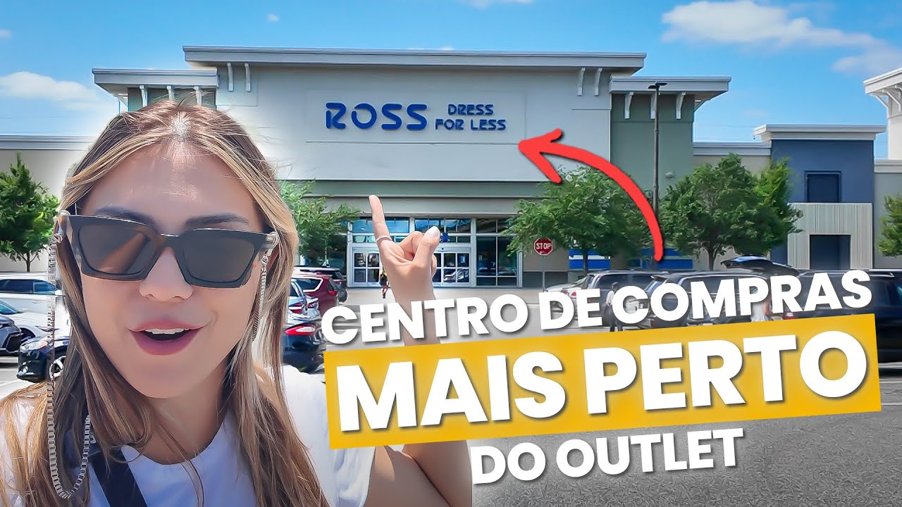 CENTRO DE COMPRAS AO LADO DO OUTLET DA VINELAND  - Ross, Marshalls, Burlington, Target e Five Below