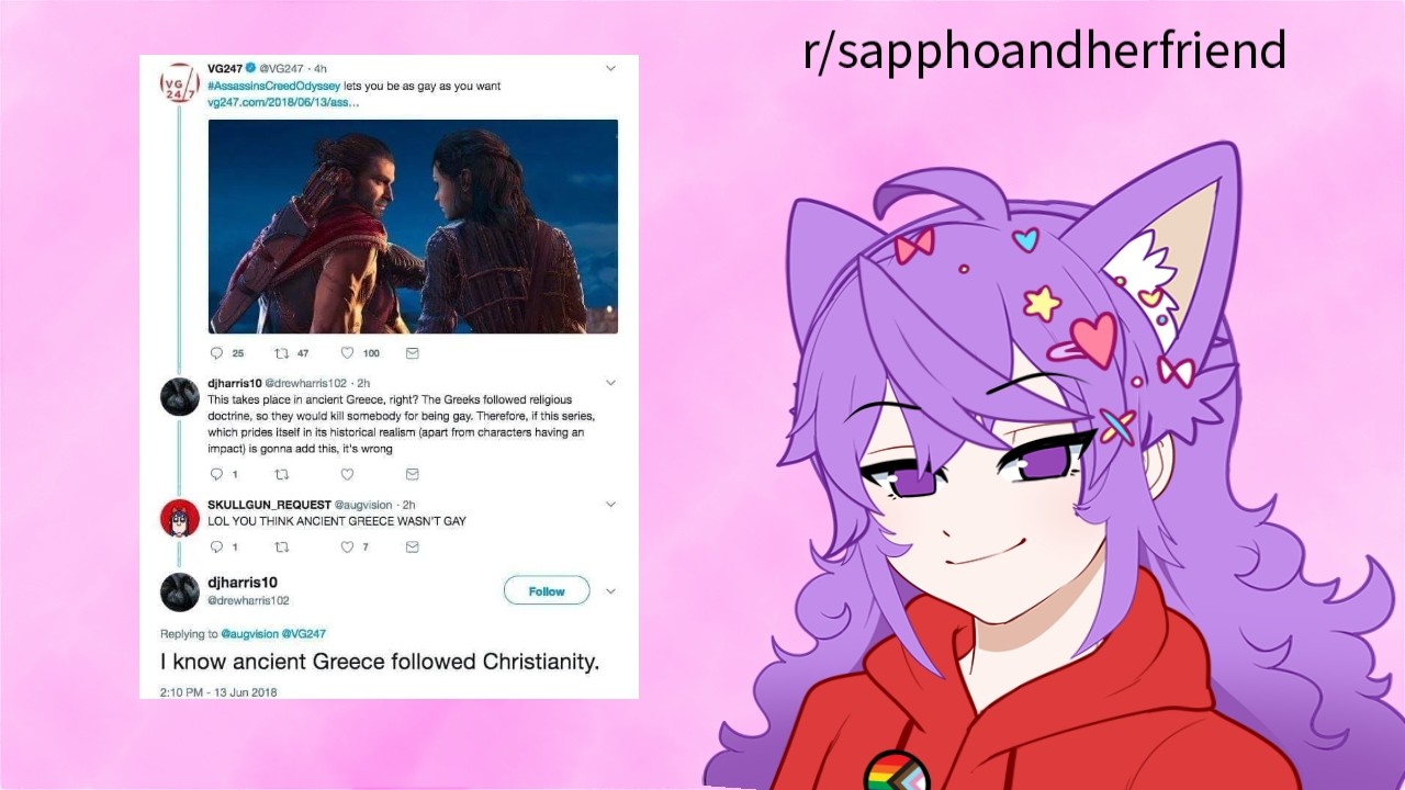 Totaly Straight Memes with Kiwi (r/sapphoandherfriend)