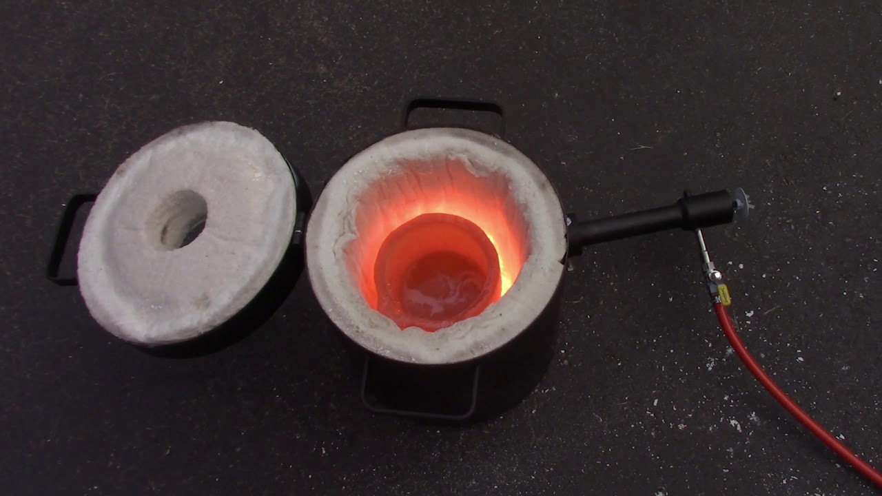 How to melt brass bullet casings into ingots