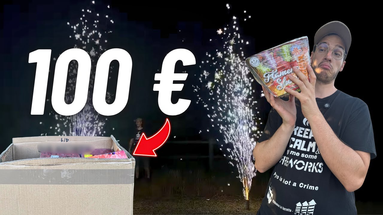 COME Fare uno SPETTACOLO PIROTECNICO a BUDGET BASSO: Unboxing e Sparo di un CARICO di BOTTI da 100€