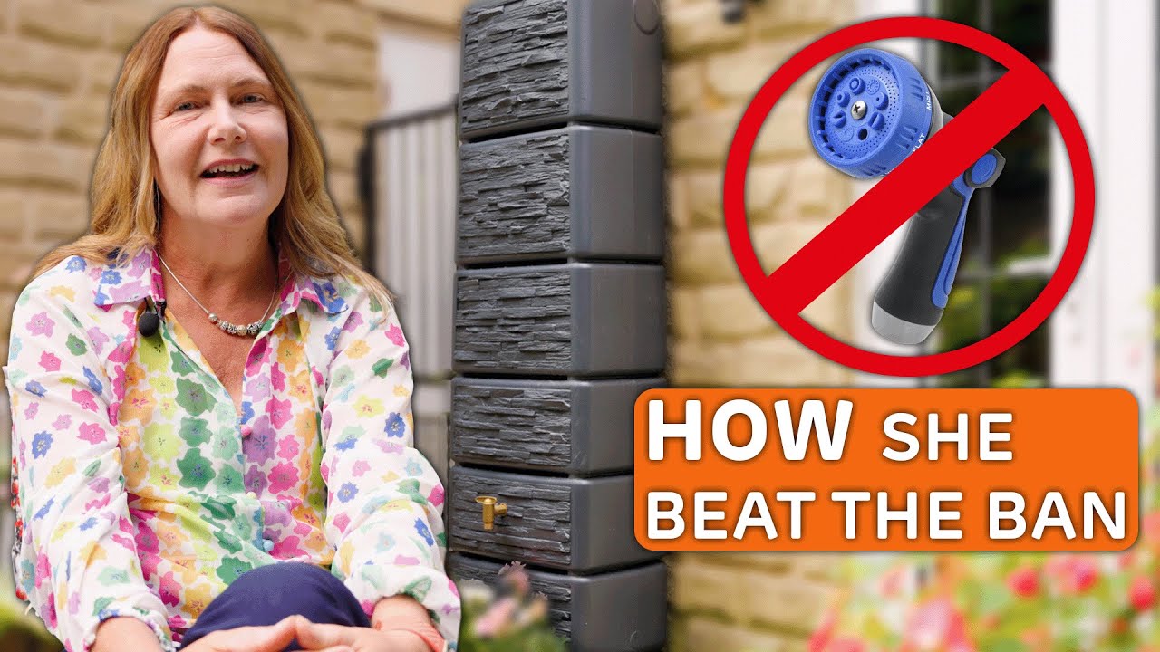 Hosepipe Ban Solution: How a Slimline Water Butt Saved My Garden