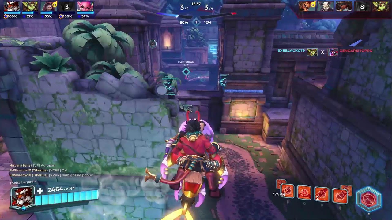 GAMEPLAY - PALADINS APENAS GAMEPLAY, AO VIVO!