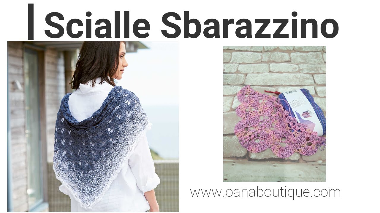 Scialle Sbarazzino modello #oanaboutique una cake
