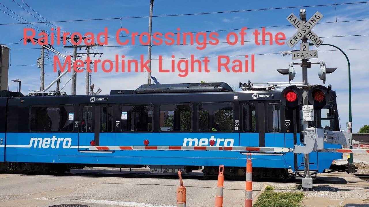 Railroad Crossings of StL's Metrolink Light Rail