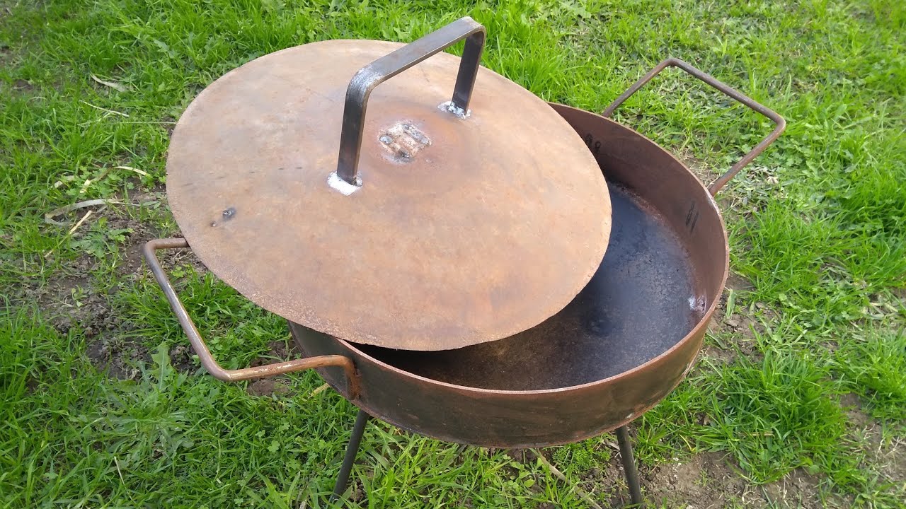 COMO HACER DISCO DE ARADO PARA COCINAR Soldadura (Herreria)