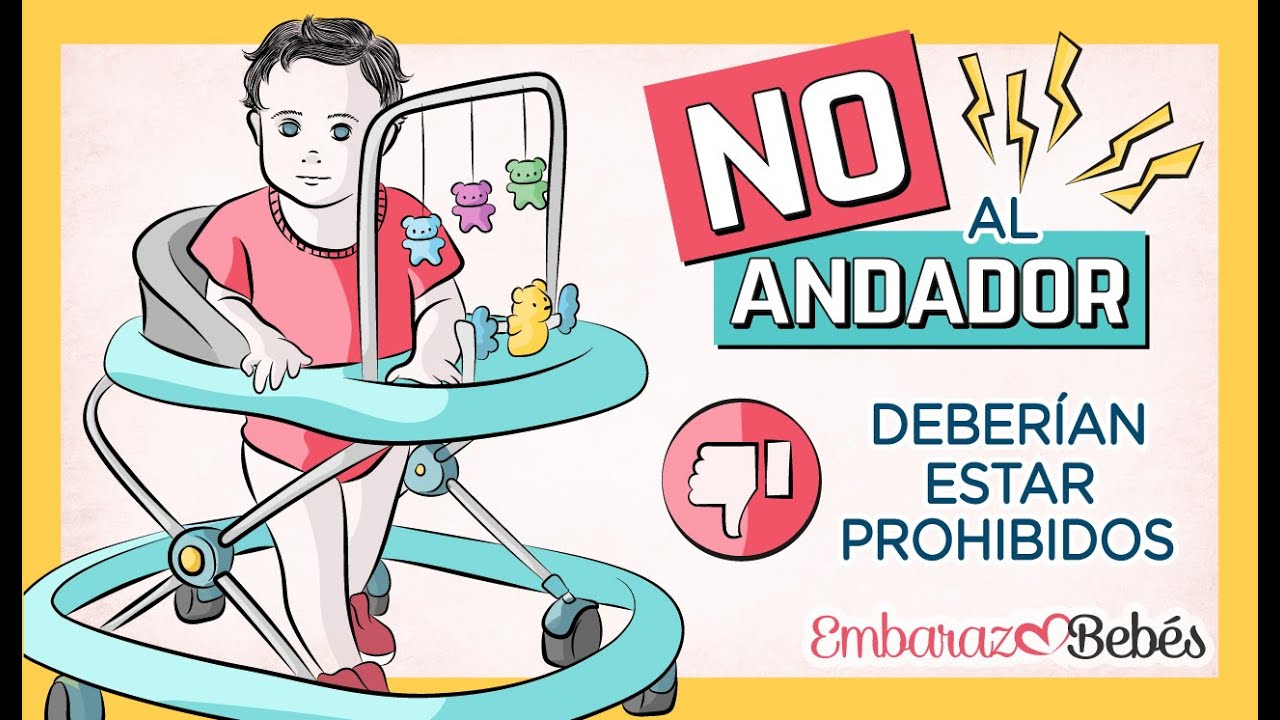 5 RAZONES para NO usar ANDADOR ⛔️😱 (Mejor Gatear) || Embarazo y Beb&eacute;s