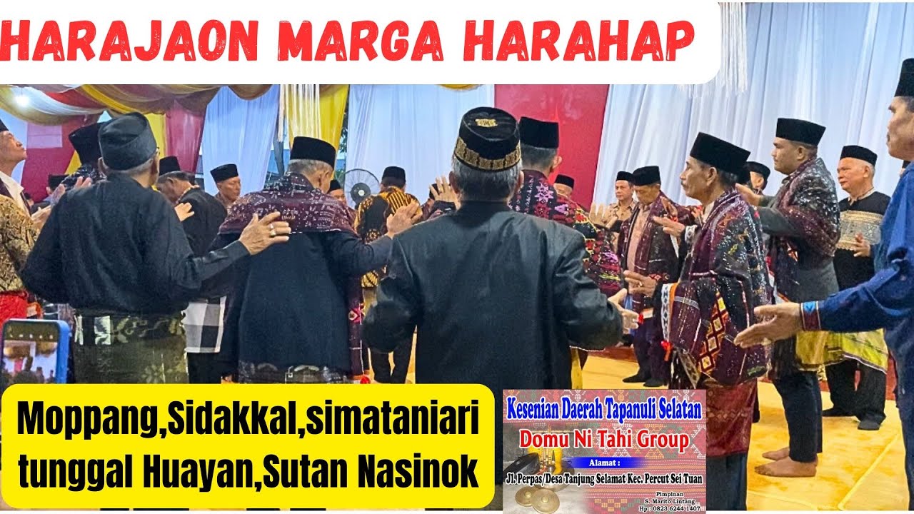 Onang onang Tor tor Harajaon Marga Harahap,Se Tabagsel