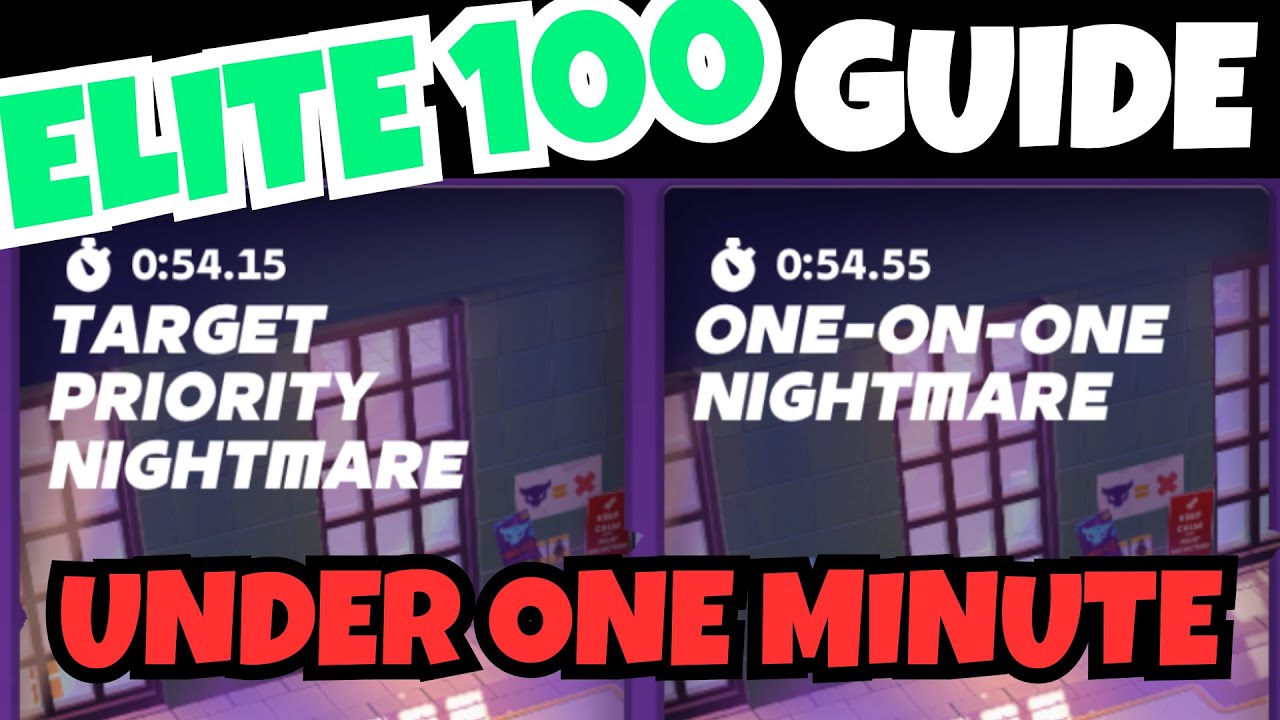 MO.CO *EVERY* Nightmare Dojo Under 1 Minute (Elite 100+ Edition)