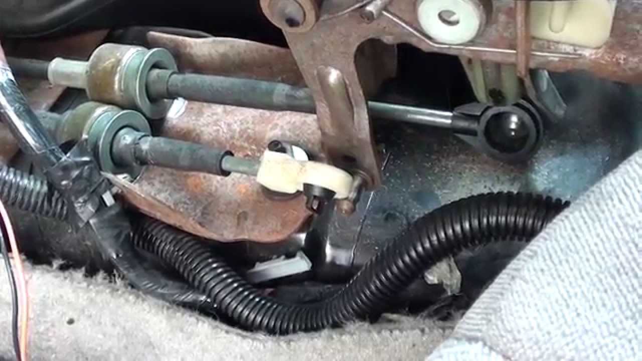 Saturn S-Series Manual Transmission Shifter Cable Replacement