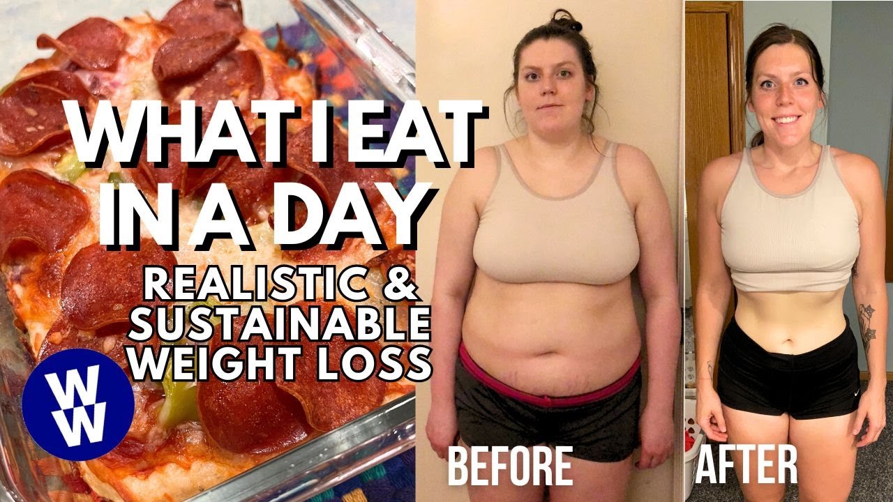 WHAT I EAT IN A DAY FOR WEIGHT LOSS/MAINTENANCE | WeightWatchers | biscuits & gravy, pizza bake