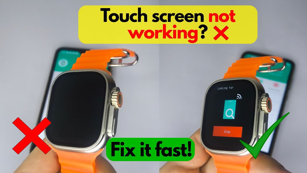 Smartwatch Touch Screen Not Working? Try These Easy Fixes!